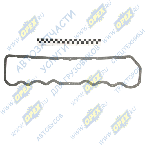 245-1003109 Прокладка 140х580 колпака крышки головки цилиндров Д-245; Евро (паронит 1,5мм) Techno Drive